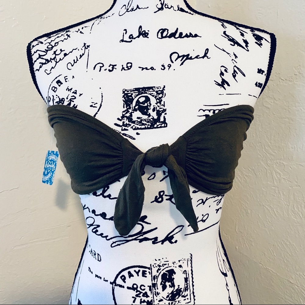 FREE PEOPLE WILLOW TIE FRONT BRALETTE